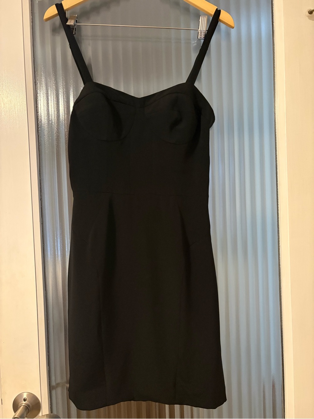 Rebecca Minkoff Black Mini Dress with Sweetheart Bust